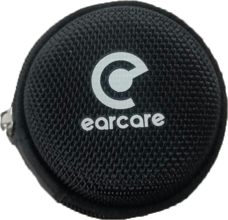 Étui Earcare rigide rond